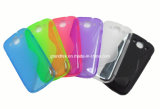 6X TPU Rubber Clear S-Line Cellphone Case for iPhone5