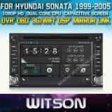 Witson Car DVD Player with GPS for Hyundai Sonata (W2-D8900Y)