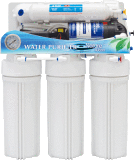 5 Stage Reverse Osmosis Water Purifier System with Pressure Gauge