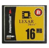 Lexar Media 8X 16MB Small Capacity Memory Compact Flash Card