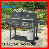 2014 New Design Charcoal Gas BBQ with CE/ETL Approved