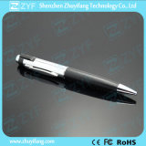 Leather Cover Metal Pen Shape USB Flash Drive (ZYF1190)