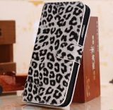 Leopard Leather Case for Samsung Galaxy S4 I9500