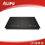 2016 New Design Metal Housing Built in Double Burns Induction Cooker (SM-DIC09A)