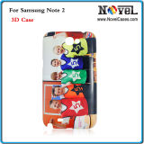 3D Sublimation Phone Case for Samsung Galaxy Note2, N7100 (3D-NT2)