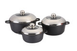 6PCS Aluminum Die-Casting Cookware Set