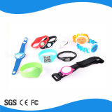 Low Price RFID Silicone Material Wristbands / Cheap RFID Silicone Wristbands