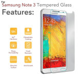 Authentic Temper Glass Screen Protector for Samsung Galaxy Note 3