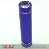 Cylindrical Portable Power Bank with Torch Light Function (VIP-P05)