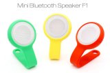 Green Bluetooth Speaker F1 with Ce RoHS Certificates