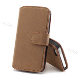 Flip PU Leather Mobile Phone Cover for S4