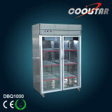 Kitchen Display Fridge Kitchen Upright Refrigerator (DBQ1000)