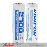 Rechargeable NiMH Battery with 1.2V Voltage 2700mAh Capacity