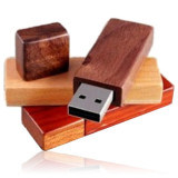 Wooden Rectangle USB Flash Drive