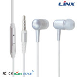 Super Bass Stereo Metal Earphone with Mic and Remote Control