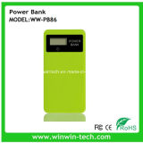 New Product LED Display Power Bank with 6000mAh