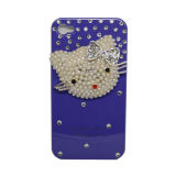 Cell Phone Accessory Czech Crystal Case for iPhone 4/4s (AZ-C026)