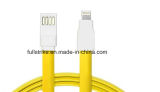 2015 Wholesale Colorful Flexible Flat USB Sync Data Cable