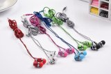 Colorful Fission Crack Design 3in1 Earphone with Mic for Mobile Phone