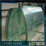 Clear Bent Toughened Comerical Building Curved Tempered Glass