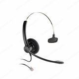 Monaural Call Center Telephone Headset with Mic