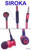 High Quality Sound Wired Stereo Earphone with Micro Speaker