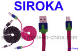 Fabric Braided Customized Micro USB Cable for Blackberry