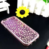 Rain Flower Pebbles/Stones Soft TPU Mobile/Cell Phone Case for iPhone 5/6/6p
