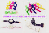 Colorful Micro USB Charging Cable and Mini USB Data Cable
