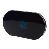 New Arrival Capatible 3-Coils Qi Wireless Charger for Mobile Phone
