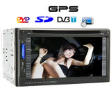 6.2 Inch Car DVD Player System with DVB-T and GPS - Dual Zone Functionality