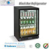 Power-Saving Black Bar Refrigerator
