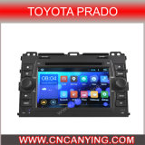 Pure Android 4.4.4 Car GPS Player for Toyota Prado with Bluetooth A9 CPU 1g RAM 8g Inland Capatitive Touch Screen (AD-9129)
