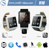 Compatible Android OS and Ios Mtk2501 Smart Bluetooth Talking Watches (V10)