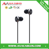 Classical Flat Cable Earphone with Cheap Price Microphone Mobile Phone Earphone