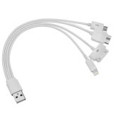4 in 1 USB Charge Sync Data Cable for iPhone/Samsung/HTC
