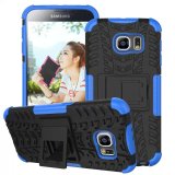 Plastic Hybird Armor Mobile Cell Phone Cover for Samsung S6