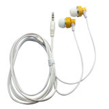 2015 Cheap Stylish Wired Bamboo Promotion Earphone