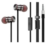 Fashion New Design Metal Stereo Earphone with Magnet