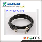 Cable Assembly Rg59 BNC DC for Camera