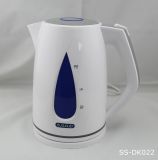 Ss-Dk022 1.7L Plastic Electric Kettle with Blue Working Light