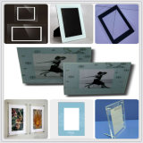 Manufacture Silk Painting Glass Photo Frame for Home Decoration