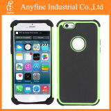 Green Football Grain Silicone Protective Back Case Cover Skin for iPhone6 4.7