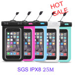 China Wholesale Mobile Accessories Universal Custom PVC Cell Phone Waterproof Case for iPhone 6/6s