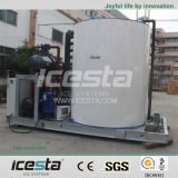 Icesta Large Industrial Water Cooled Flake Ice Maker Machine