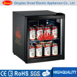 Cold Storage Glass Door Desktop Mini Bar Refrigerator (SC52)