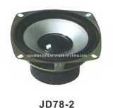 Jd78-2 Metal Frame Outer Magnet Paper PRO Mini Speaker Box