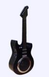Portable Guitar Shape Speaker for Mobile Smart Phone for iPad iPhone Samsung