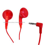 Red Cheap Factory Earphones for MP3/MP4 (HD-E033)