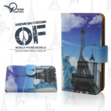 Hotselling Universal Mobile Phone Cover Wallet Leather Case for iPhone
